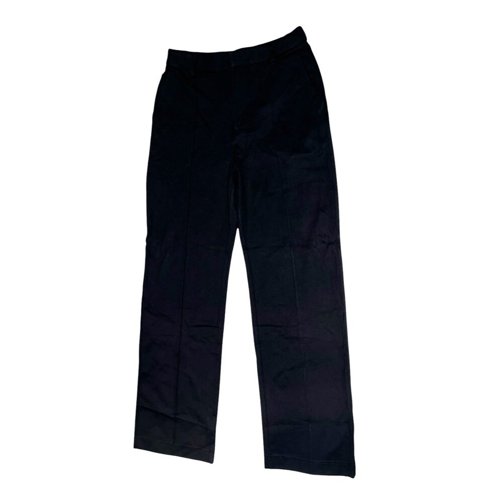 Halara Flex High Waisted Zipper Pocket Straight Leg Work Pants Sz Medium Black - Picture 16 of 16